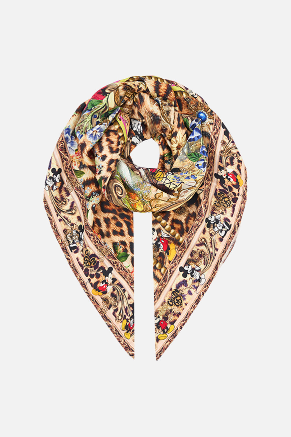 LARGE SQUARE SCARF MINNIE MOUSE MAGIC