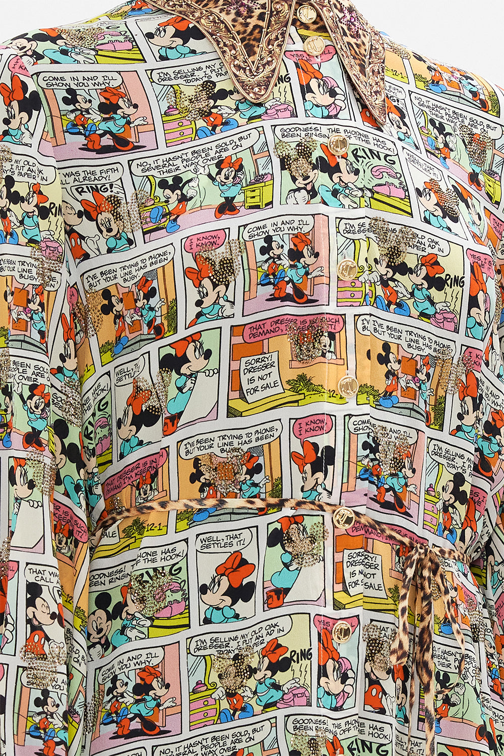SHIFT SHIRT DRESS A TRIP DOWN THE COMIC STRIP
