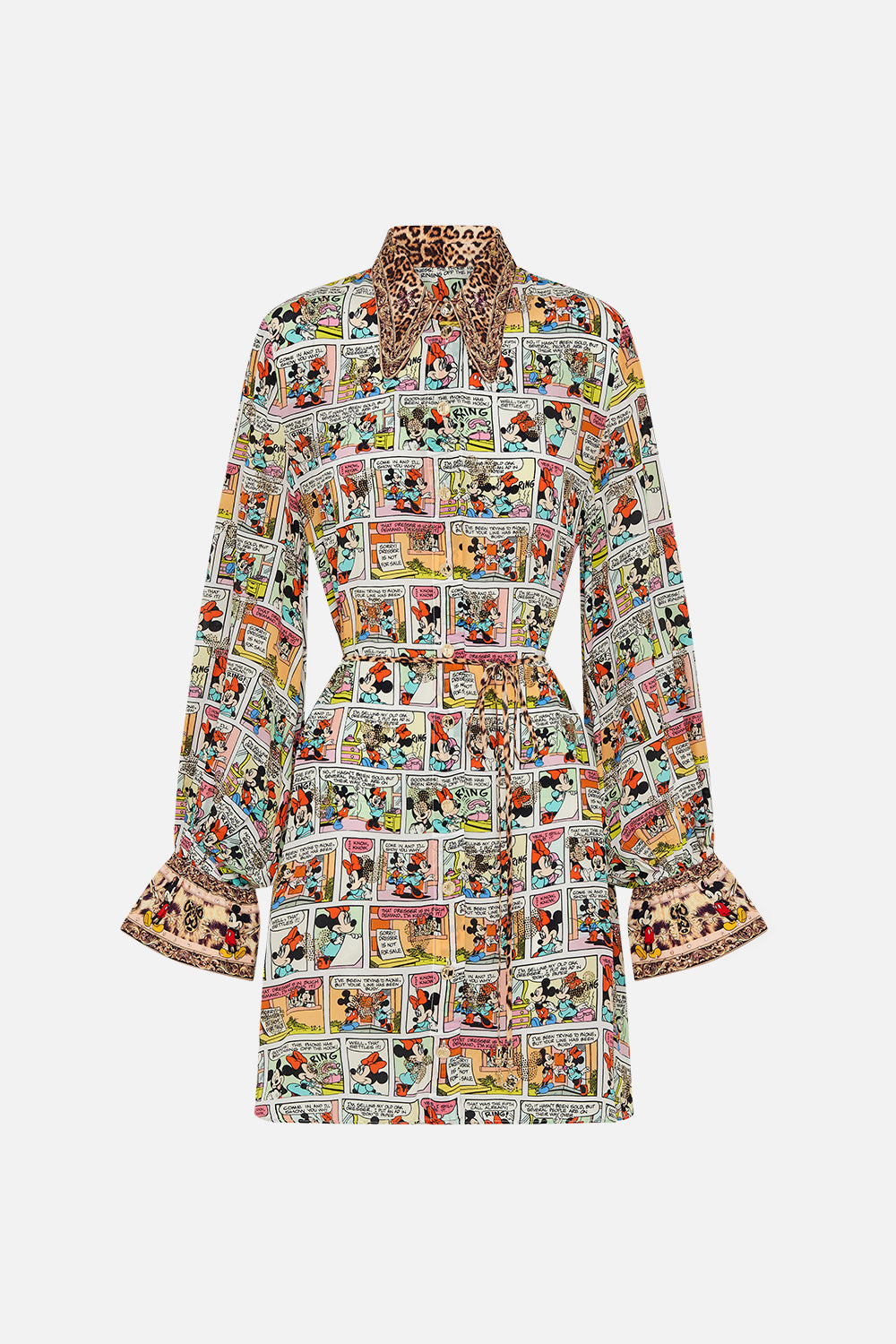 SHIFT SHIRT DRESS A TRIP DOWN THE COMIC STRIP