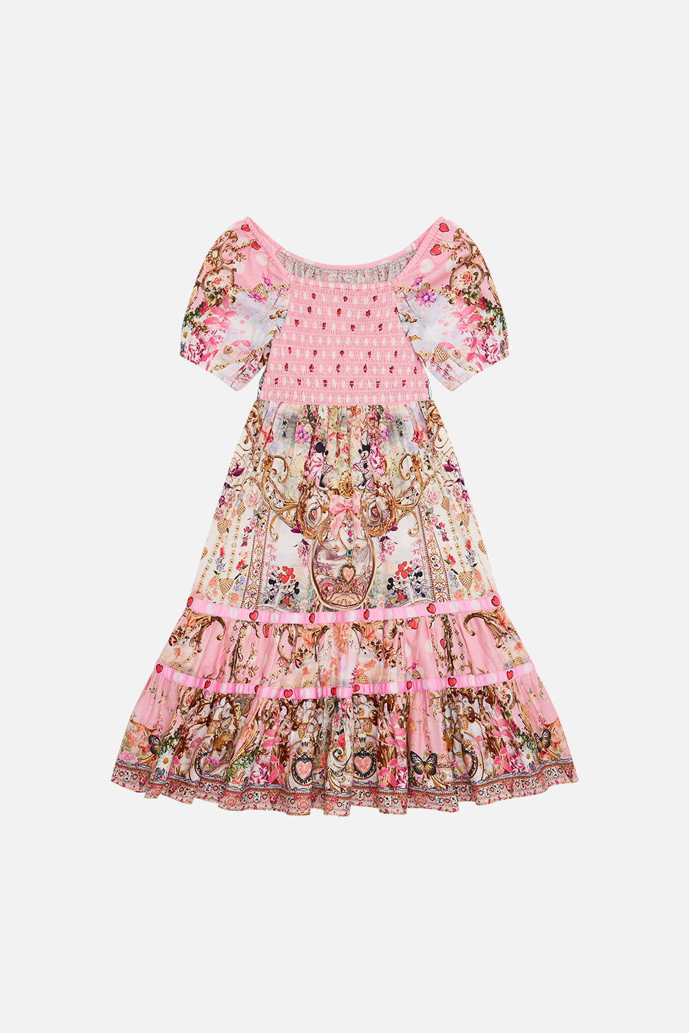 KIDS RIBBON MAXI DRESS 4-10 MINNIE MOUSE MAGIC