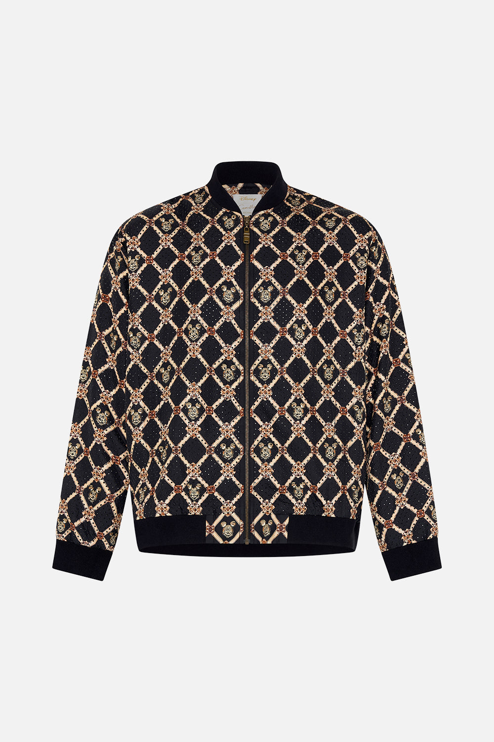 ZIP THROUGH BOMBER JACKET MICKEYS KINGDOM