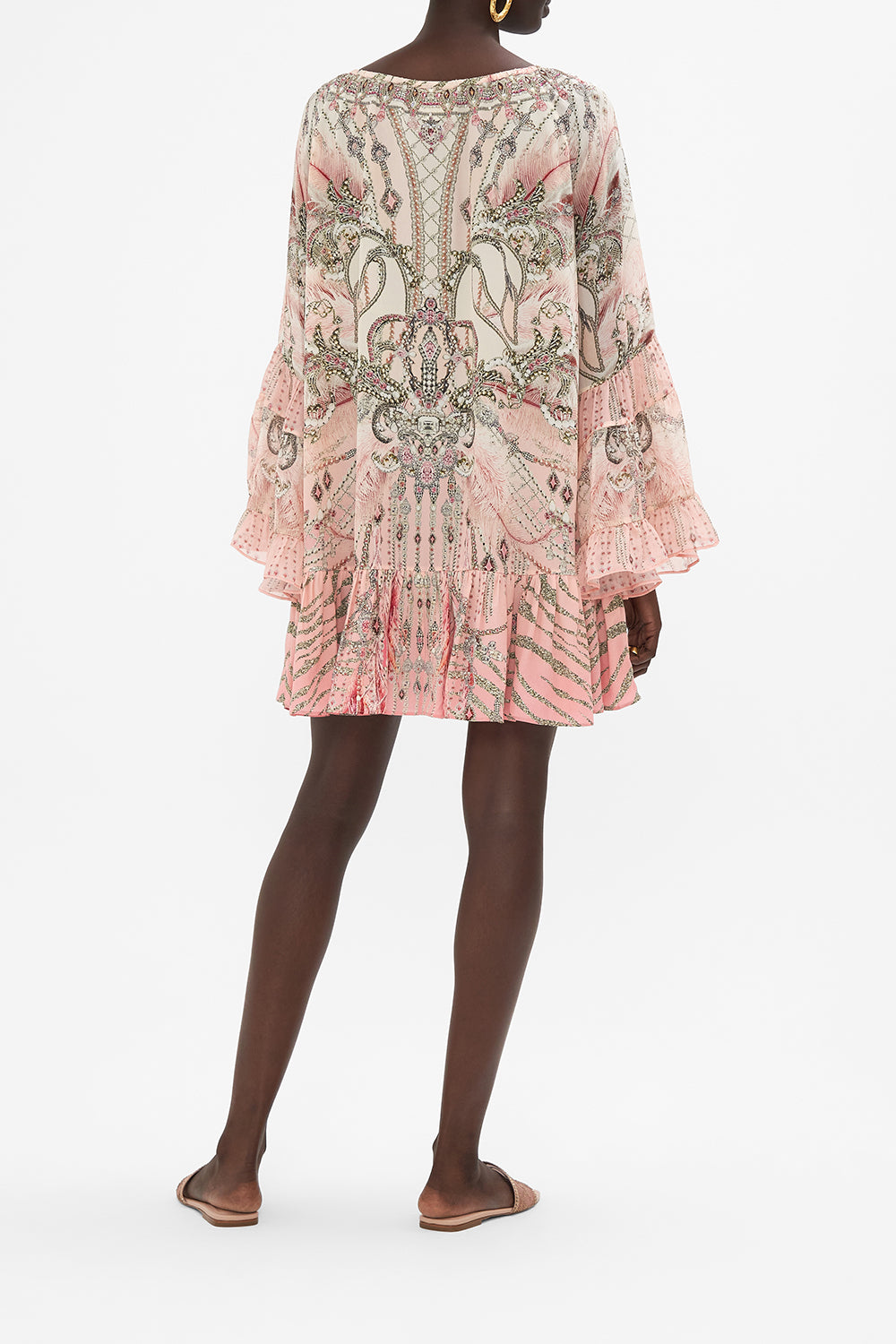 A LINE FRILL DRESS STARSHIP SISTAS