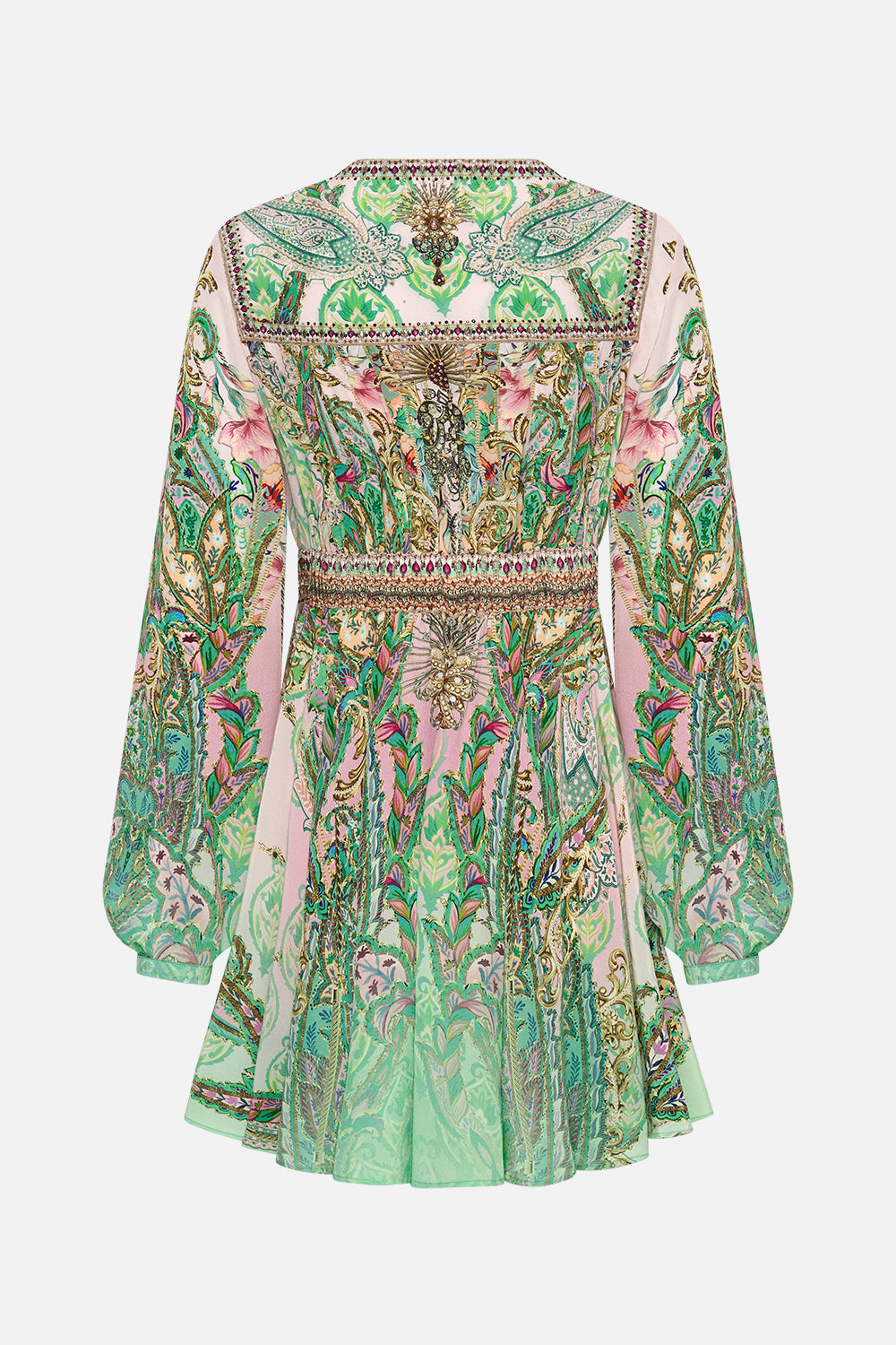 SHORT PEASANT DRESS LOST CITY