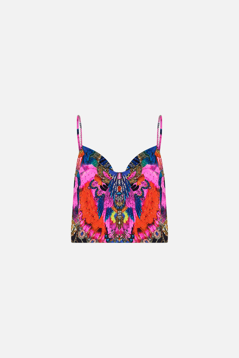 BIAS CROP CAMI FRIENDS WITH FRESCOS