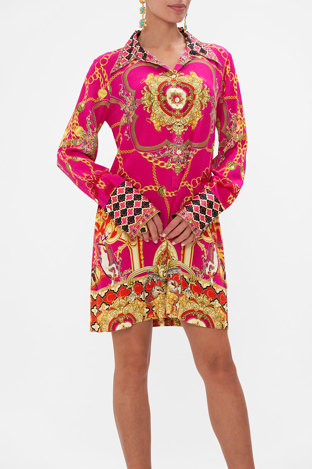 MINI SHIRT DRESS WILD AND RUNNING