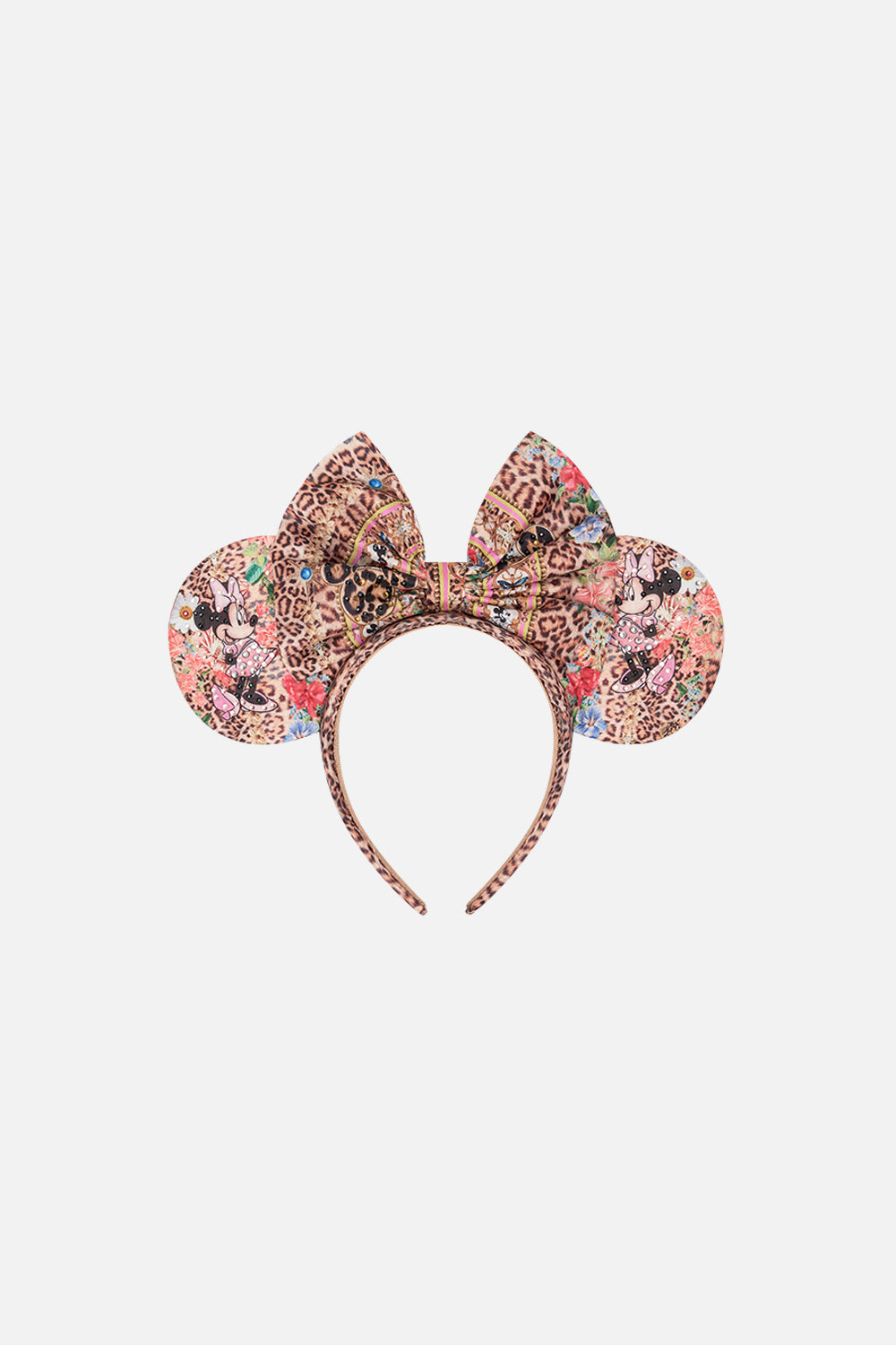 GIRLS HEADBAND WITH MINNIE MOUSE EARS MICKEY MANIA