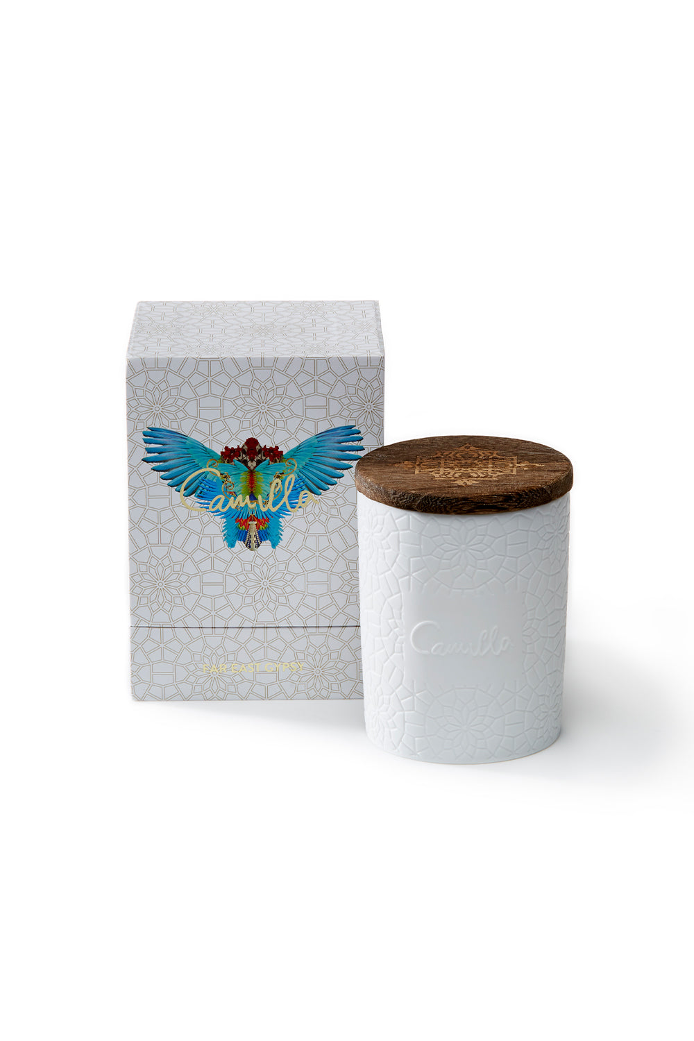 CERAMIC CANDLE FAR EAST GYPSY