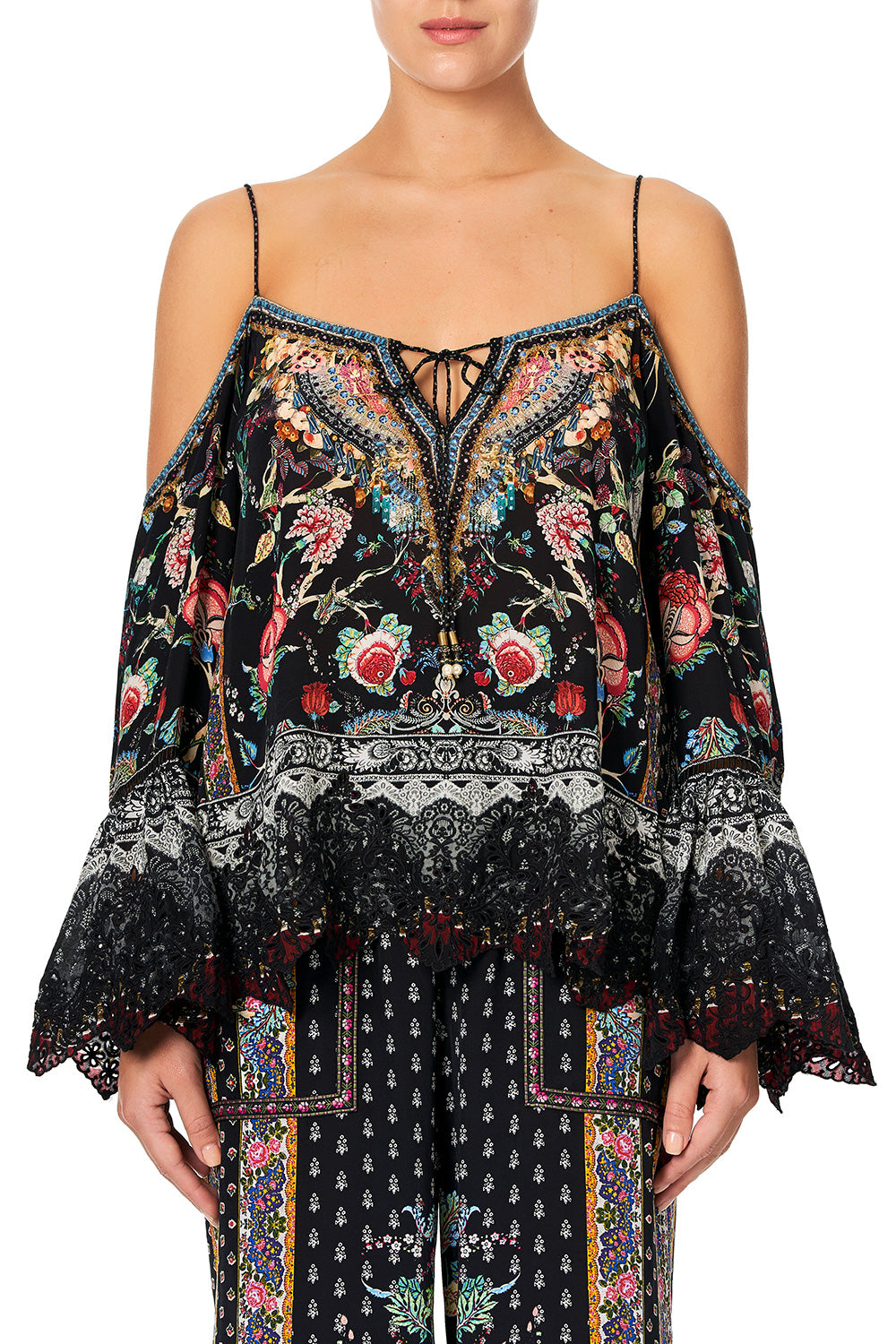 DROP SHOULDER TOP HAUTE PROVINCIAL