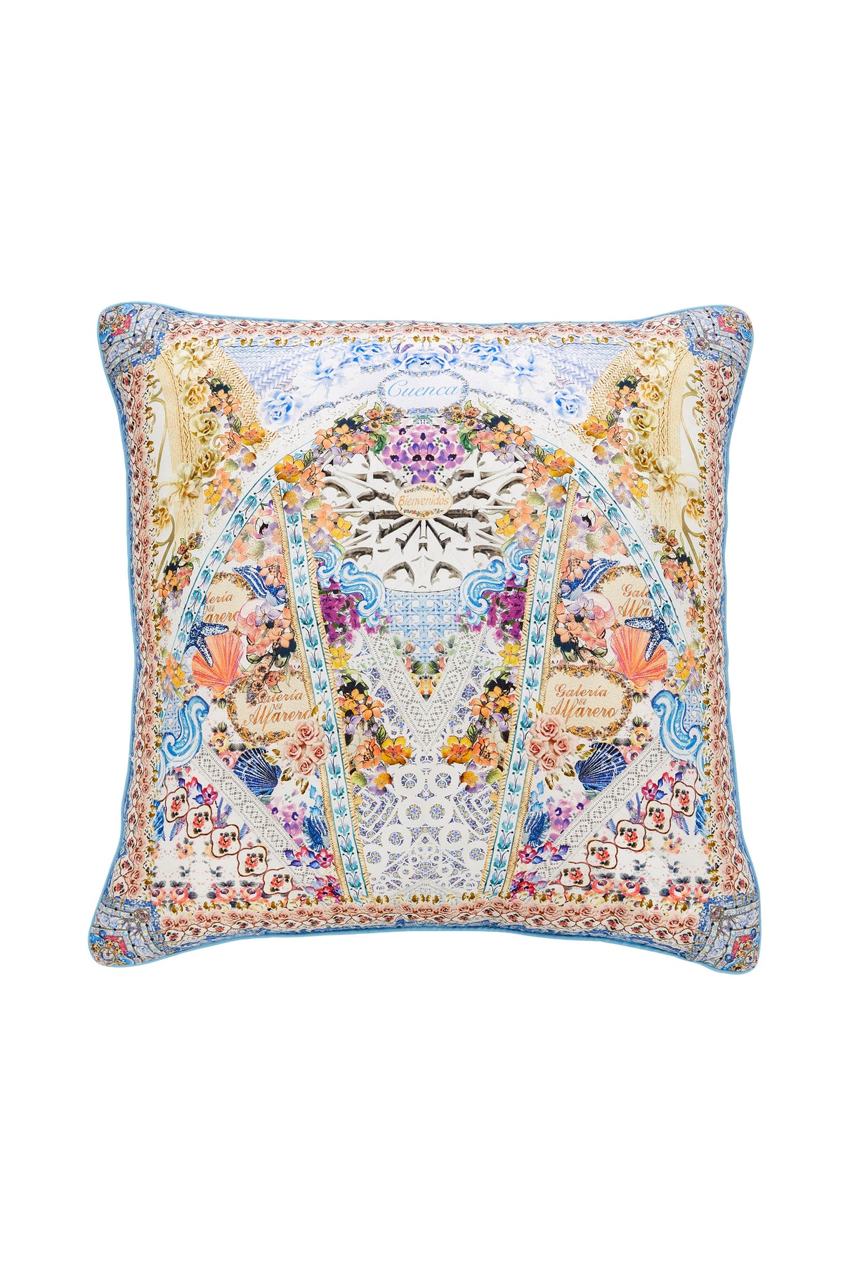 LARGE SQUARE CUSHION GIRL NEXT DOOR