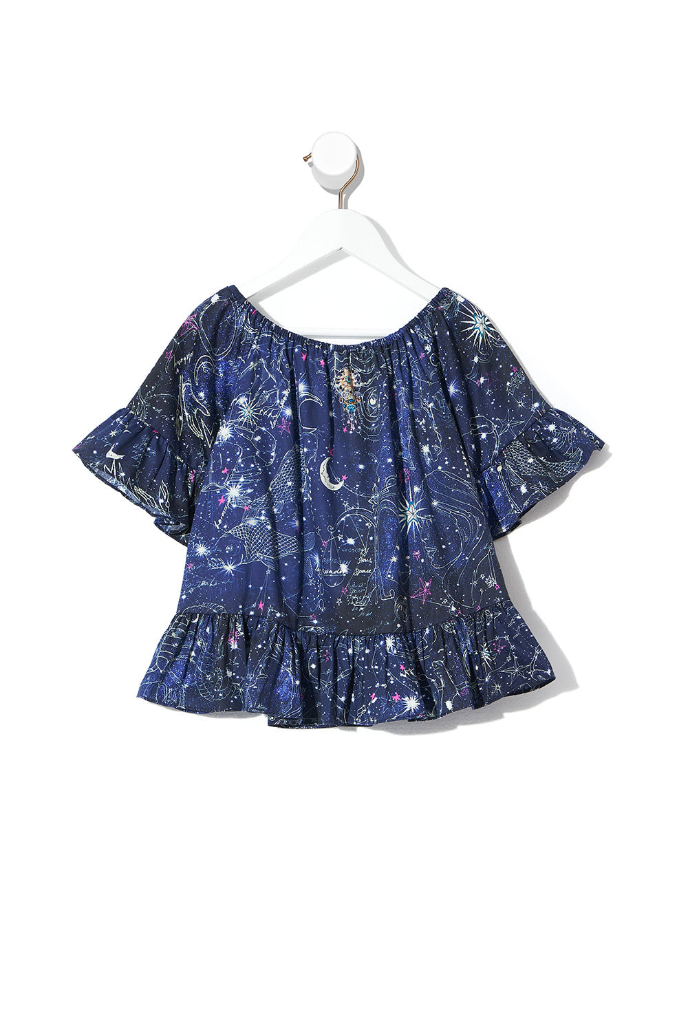 INFANTS A-LINE FRILL DRESS STARGAZERS DAUGHTER