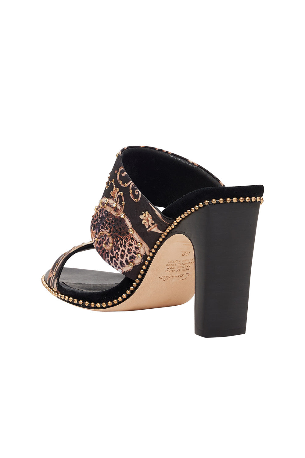 ASYMMETRICAL HEEL SANDAL STUDIO 54