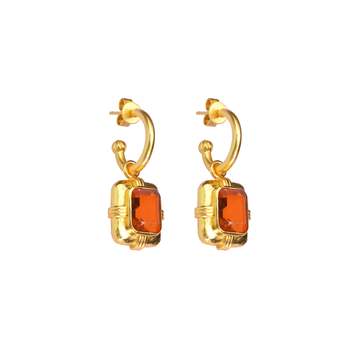 JULIE CITRINE QUARTZ EARRINGS MULTI