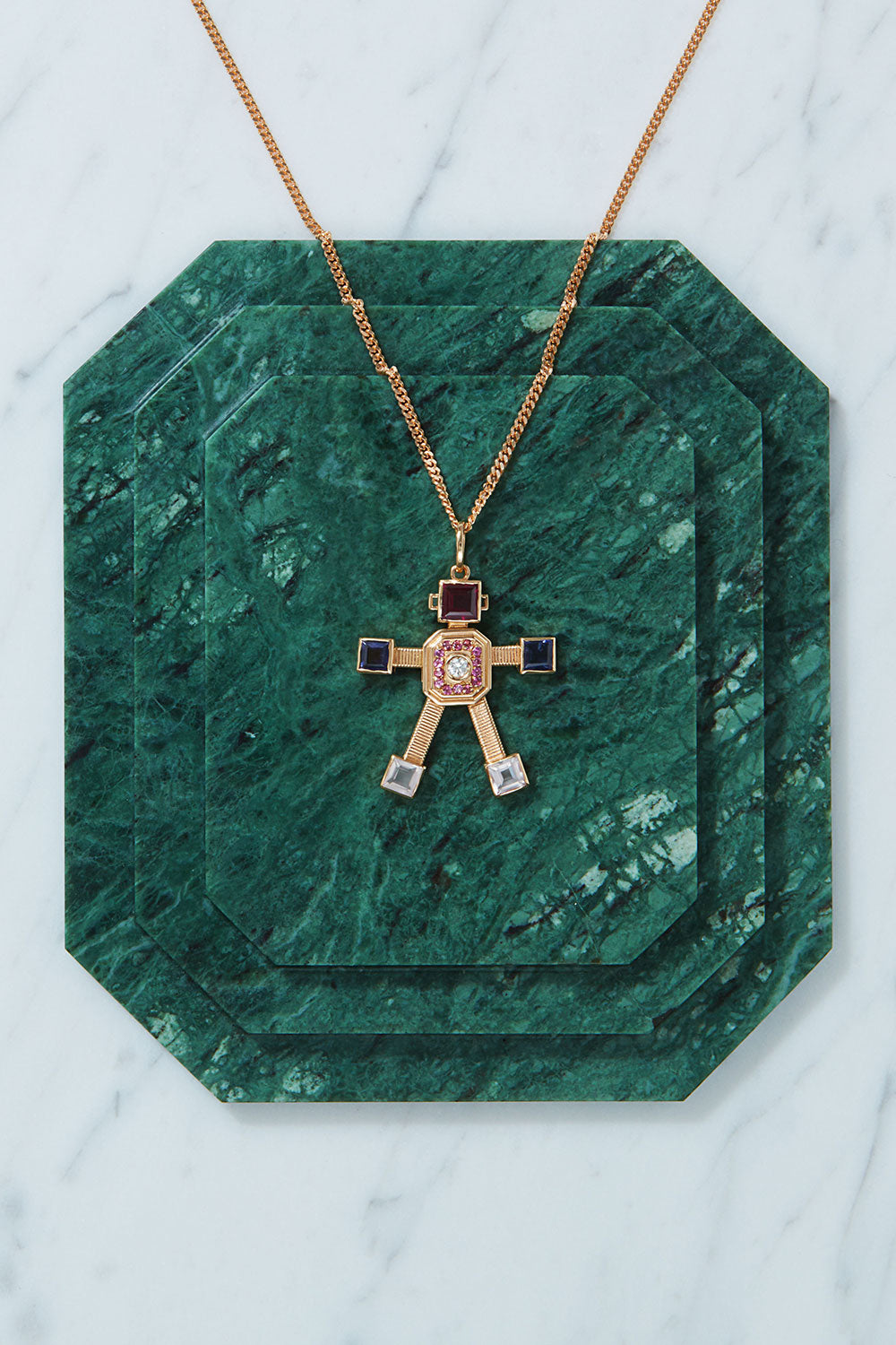 PINKY ROBOT PENDANT MULTI