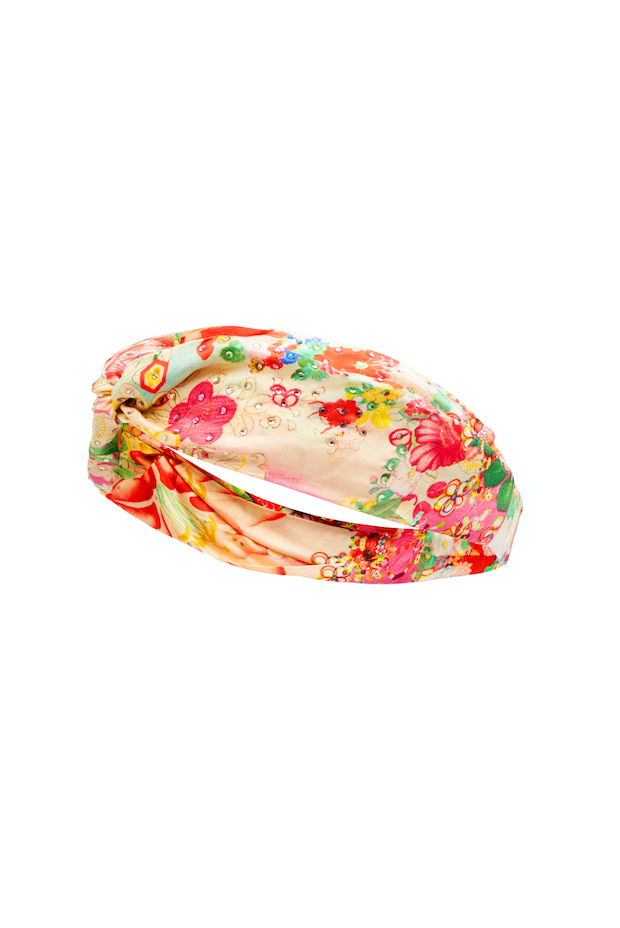 WRAP HEADBAND KIMONO KISSES