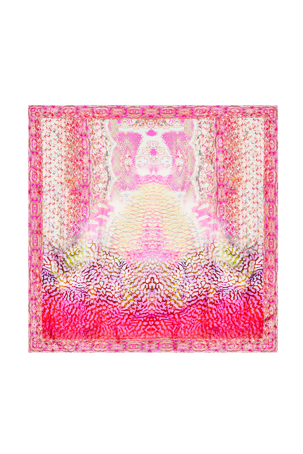 LARGE SQUARE SCARF SERPENTINE DREAMS