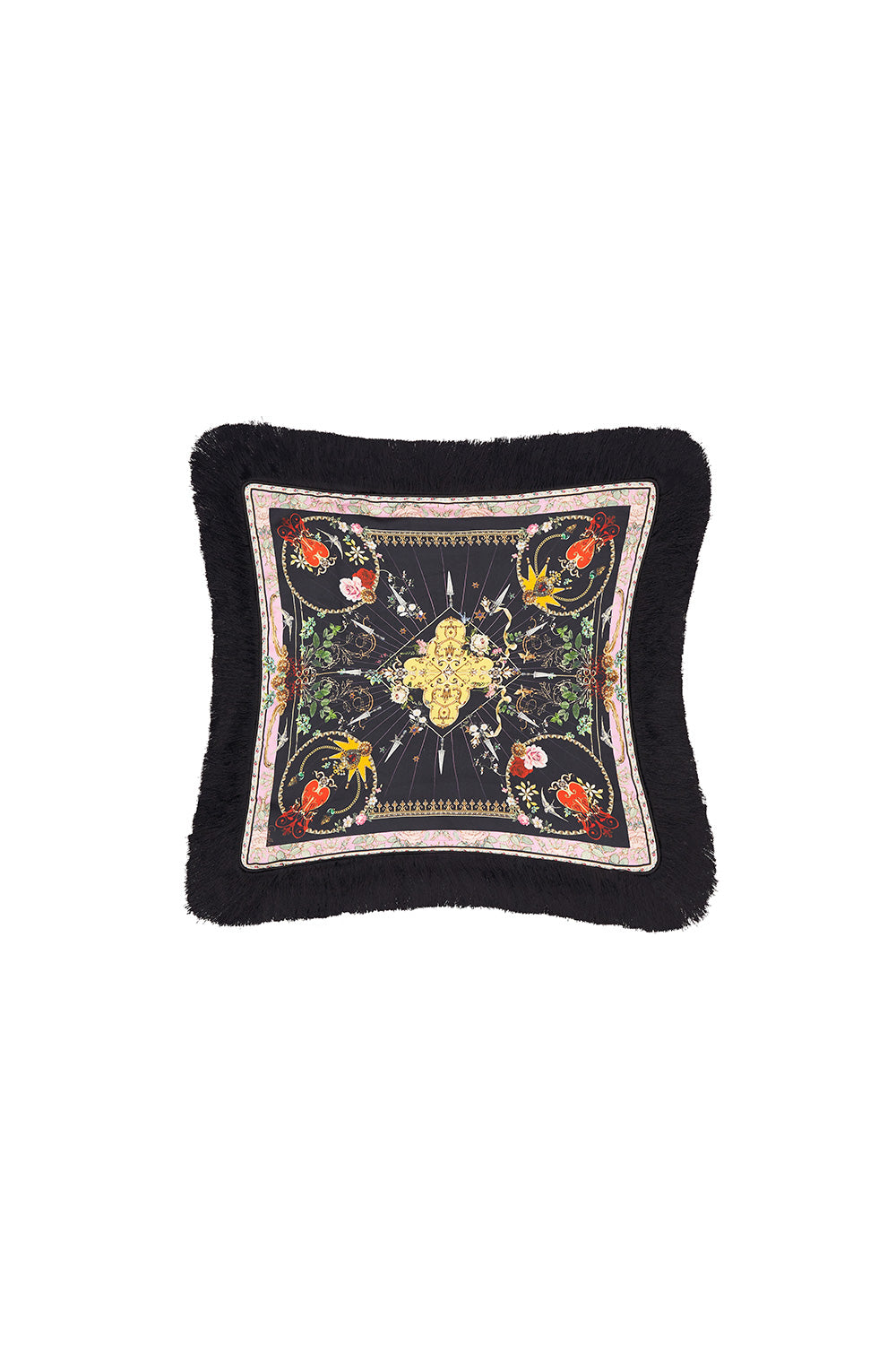 SMALL SQUARE CUSHION MONTAGUES CAPULET