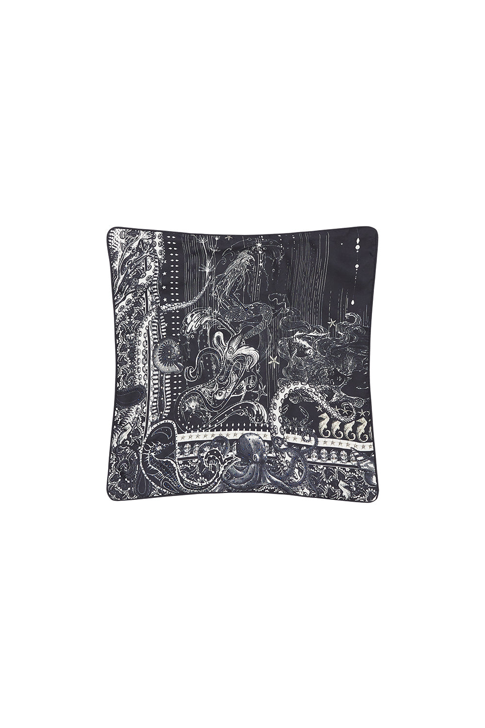 SMALL SQUARE CUSHION MIDNIGHT PEARL