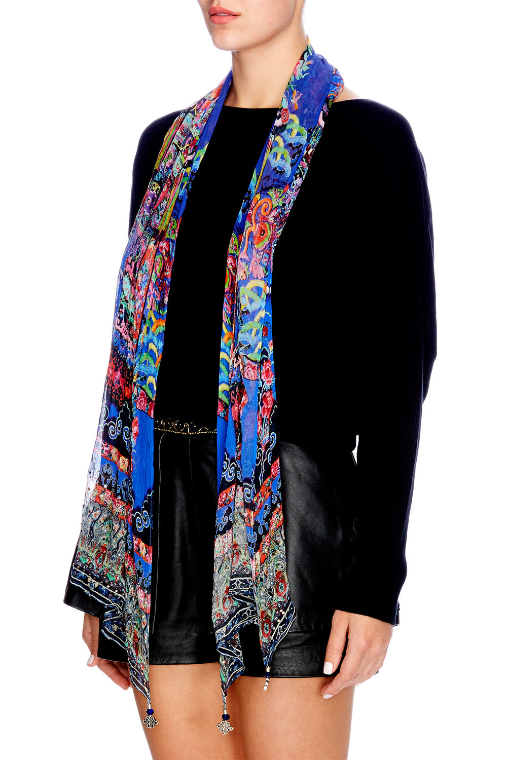 PRETTY PRECESSION LONG SCARF