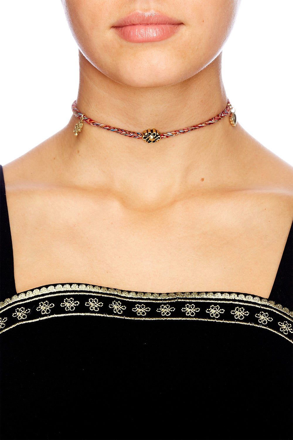 MIAO MUSE WOVEN ROPE NECKLACE