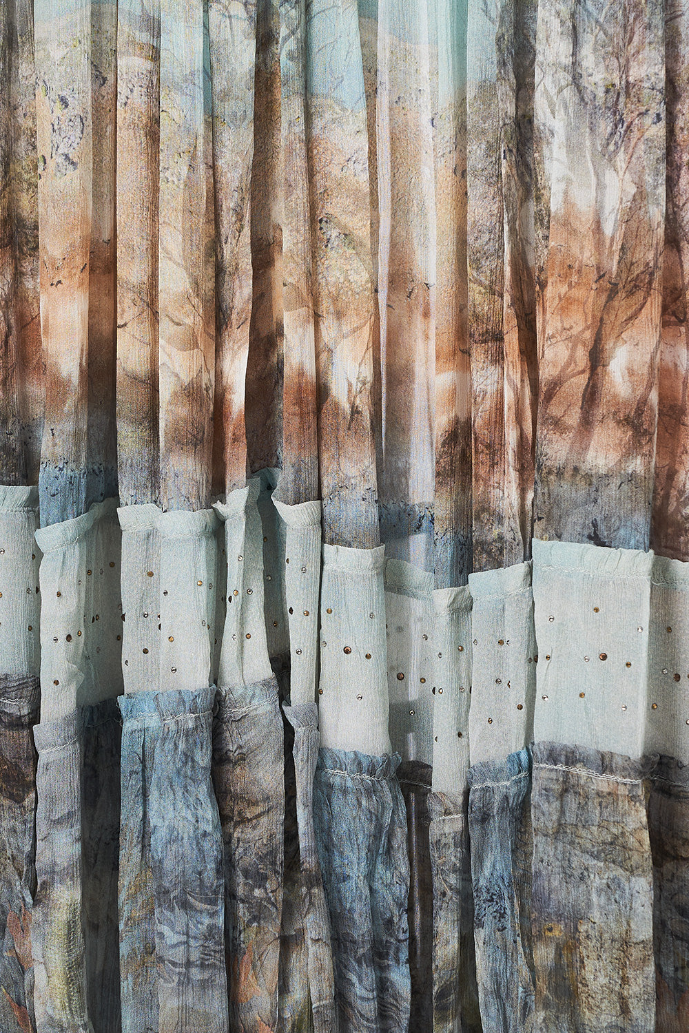 4 TIERED GATHERED SKIRT COUNTRY DIARIES