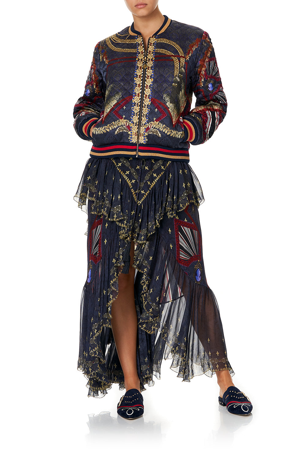 REVERSIBLE BOMBER JACKET THIS CHARMING WOMAN