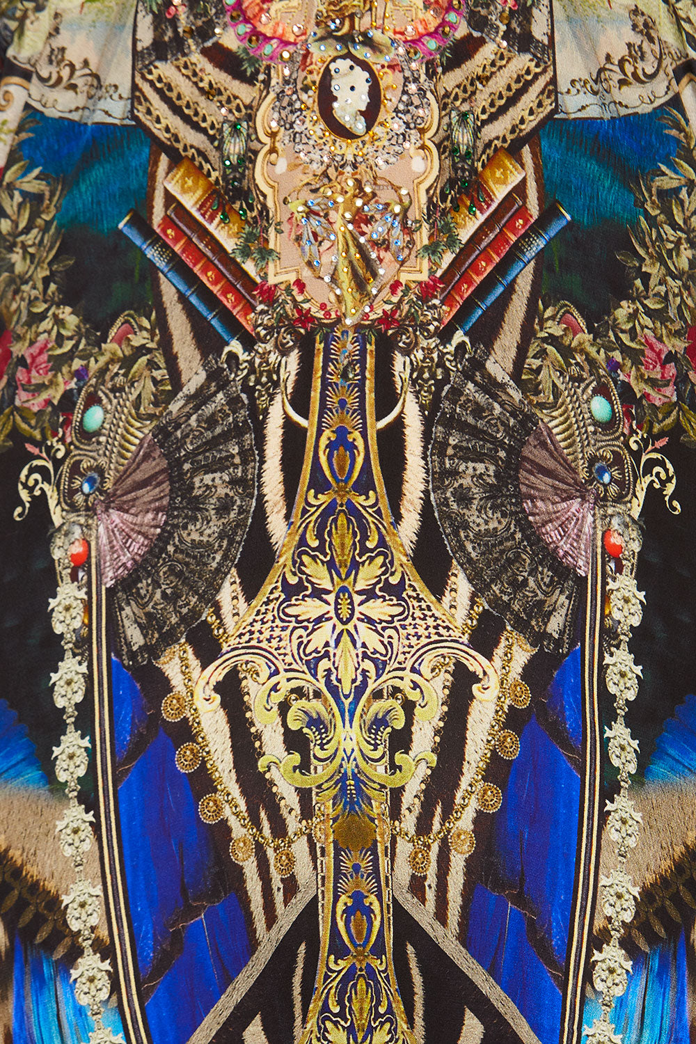 A LINE FRILL DRESS STRONGER TOGETHER