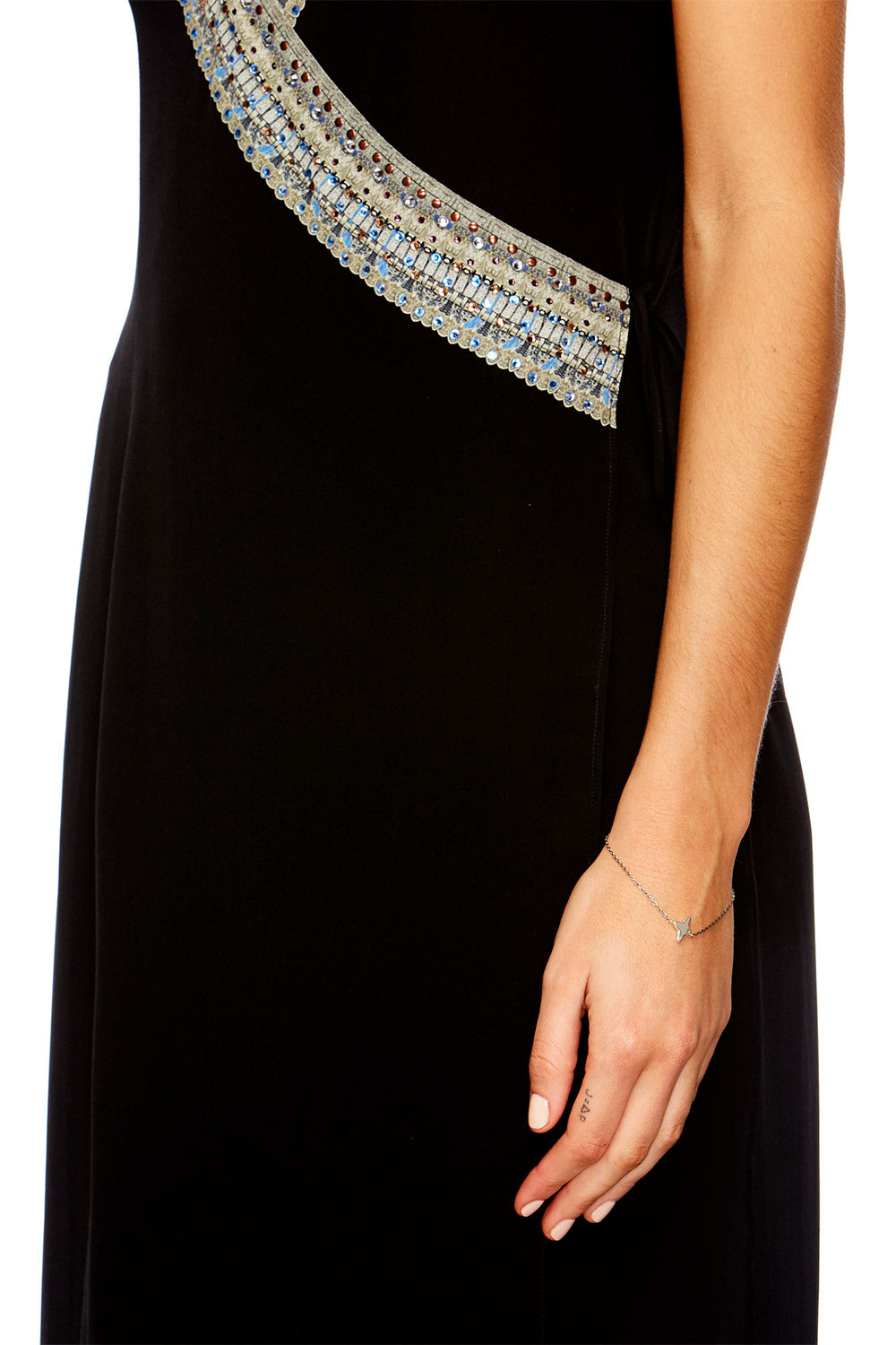 SILVER PLATED FINE CHAIN BRACELET