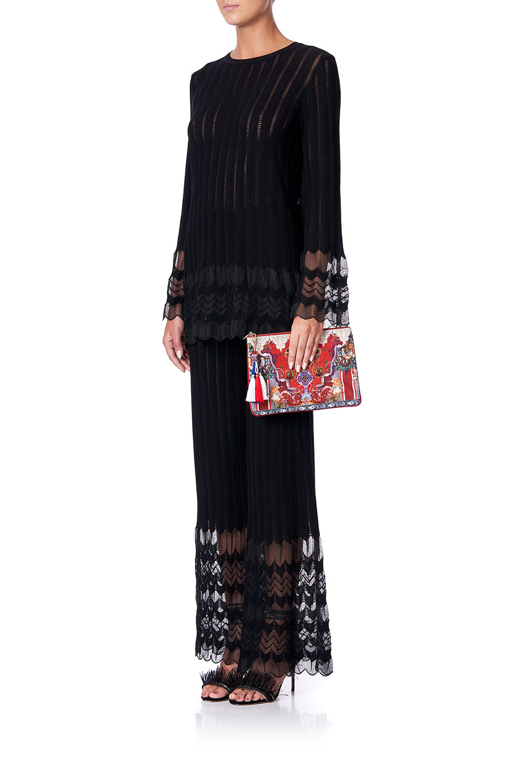 SMALL CANVAS CLUTCH COSTUME PARTY