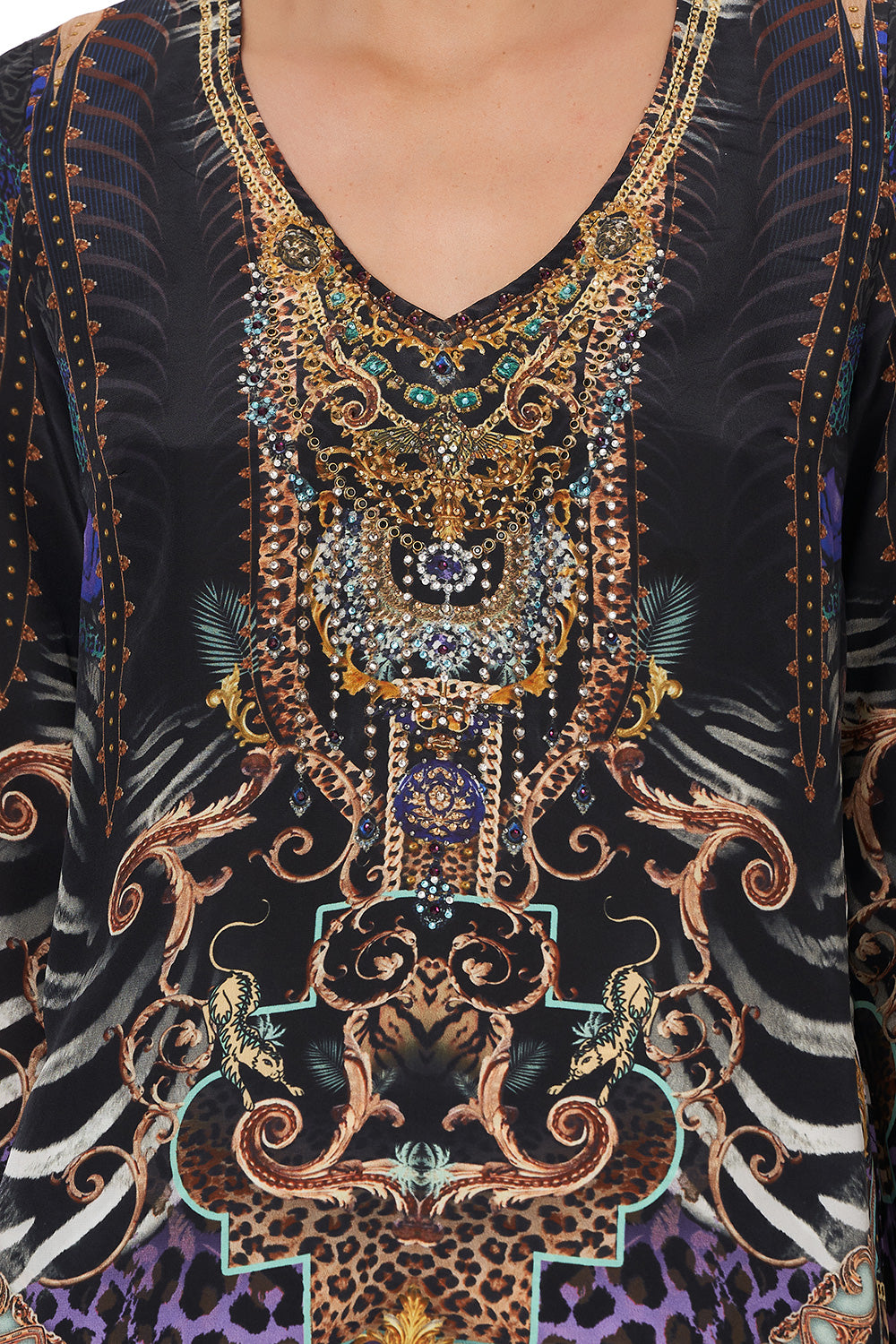 BLOUSE WITH SIDE SPLIT SHES GOT GRACE