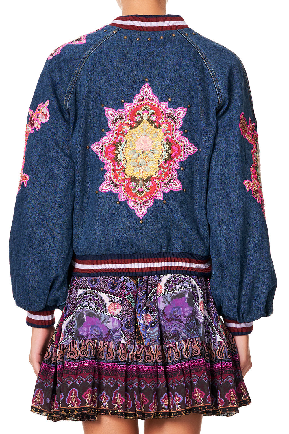 CAMILLA BLOUSON SLEEVE BOMBER DAUGHTER'S DESTINY