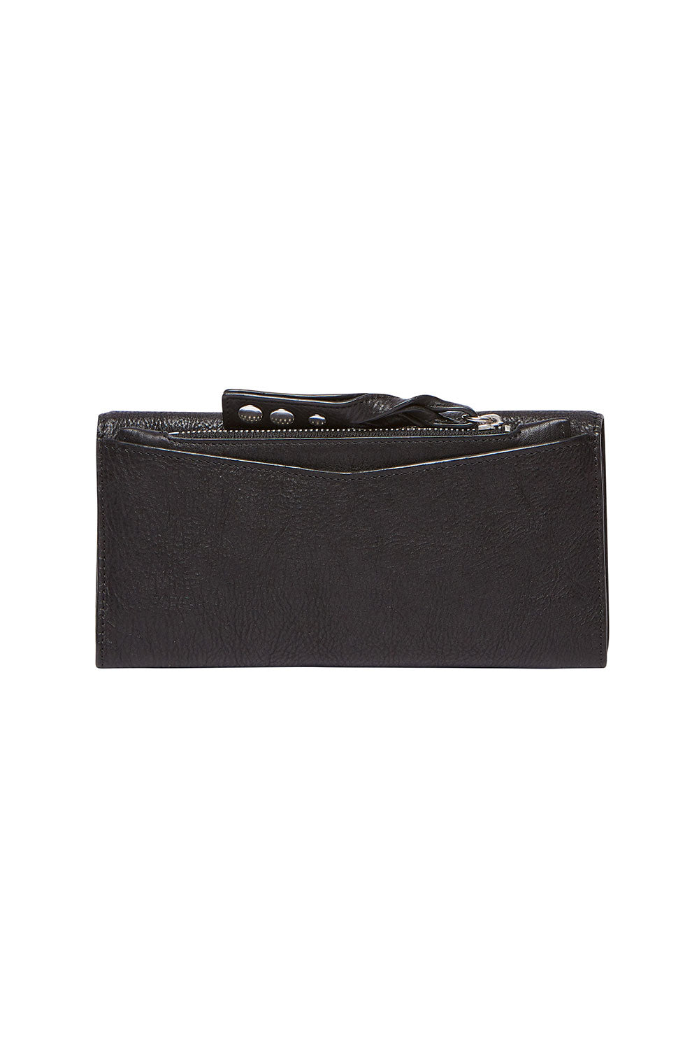 CAMILLA BOHEMIAN LEATHER WALLET BLACK