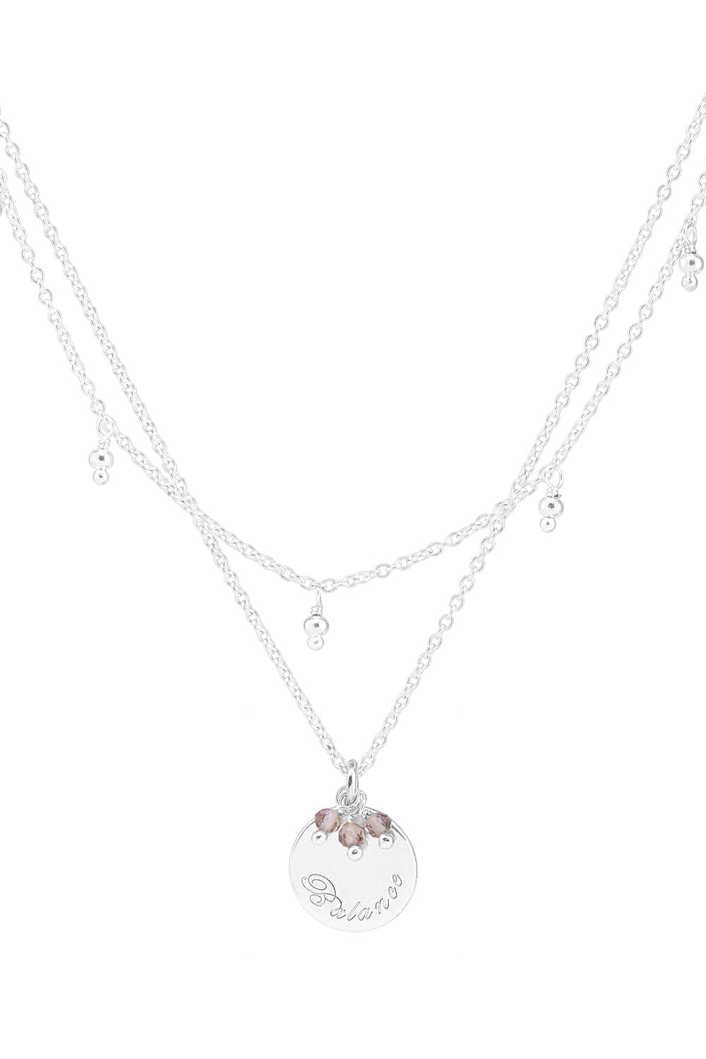 BY CHARLOTTE HARMONY NECKLACE SILVER PLATED