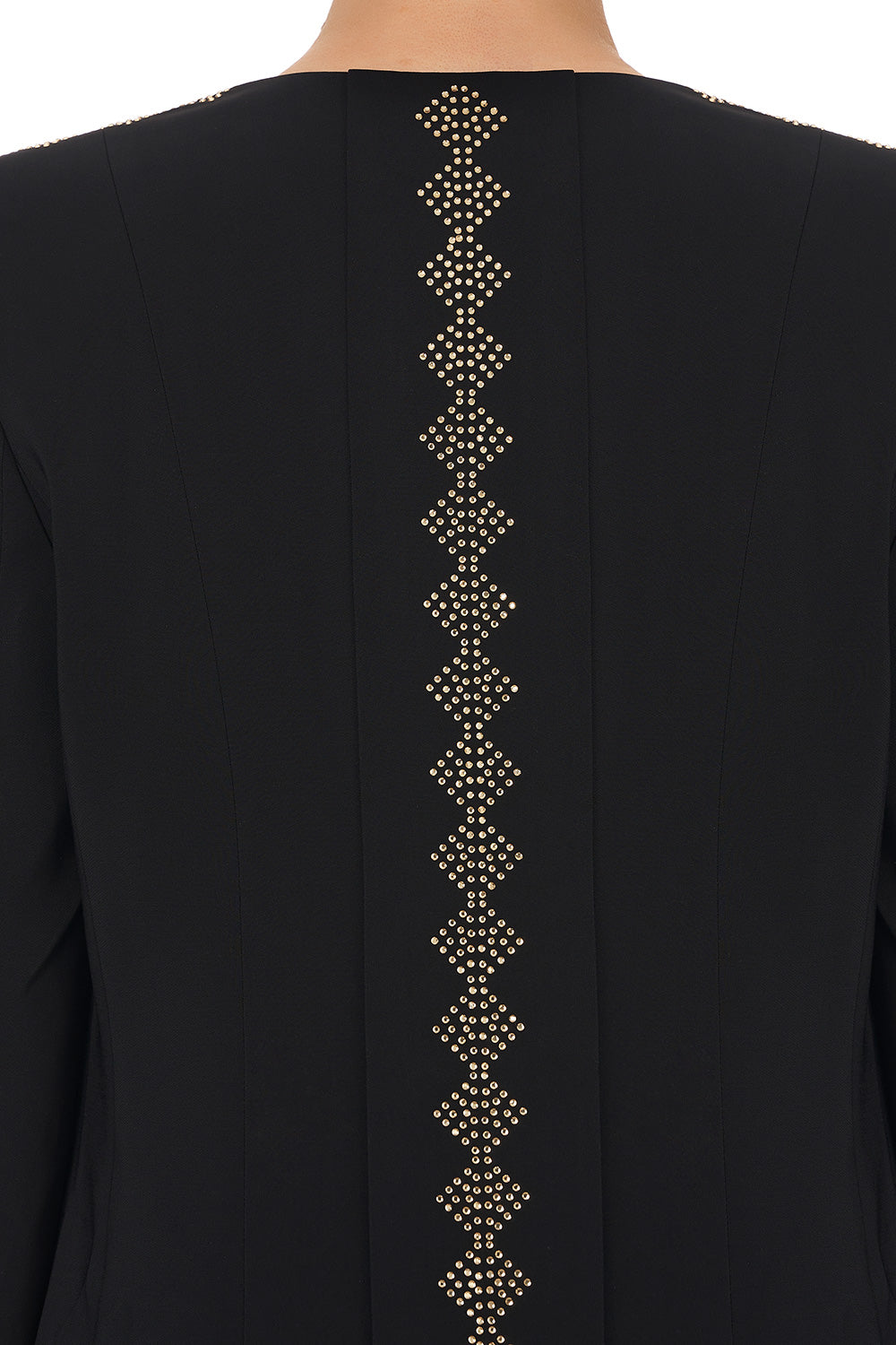 CONTRAST COLLAR SUIT JACKET STUDIO 54