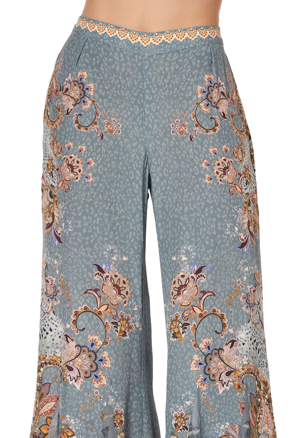 CROPPED GODET PANT LE PALAIS DU ZAHIR