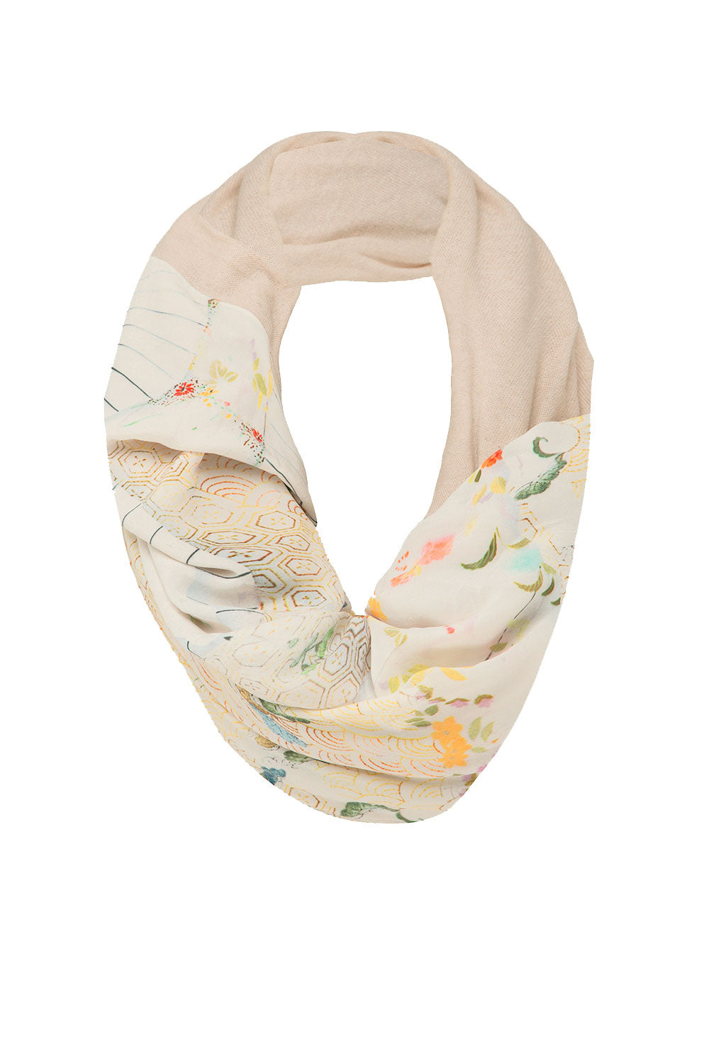 CAMILLA TIME AFTER TIME DOUBLE SIDED SCARF