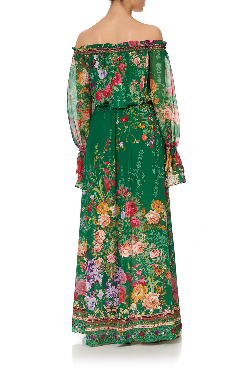 DROP SHOULDER SPLIT DRESS DIARIES FROM A VILLA