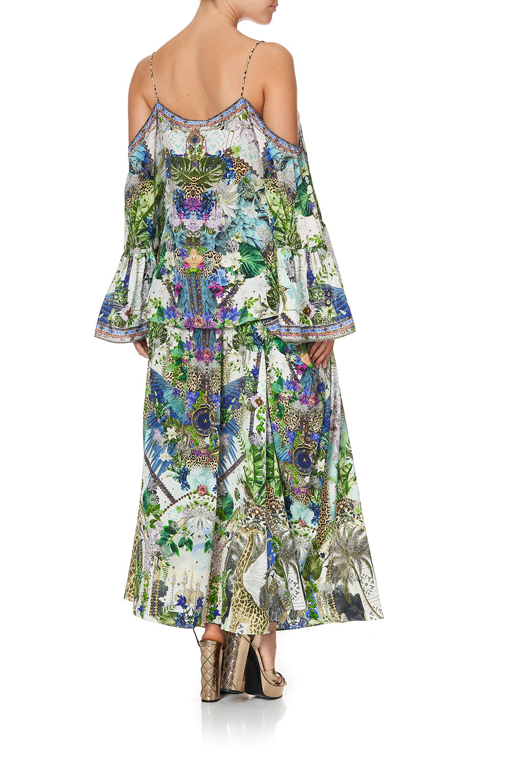 DROP SHOULDER TOP MOON GARDEN