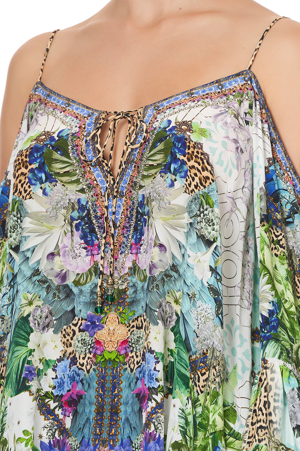 DROP SHOULDER TOP MOON GARDEN