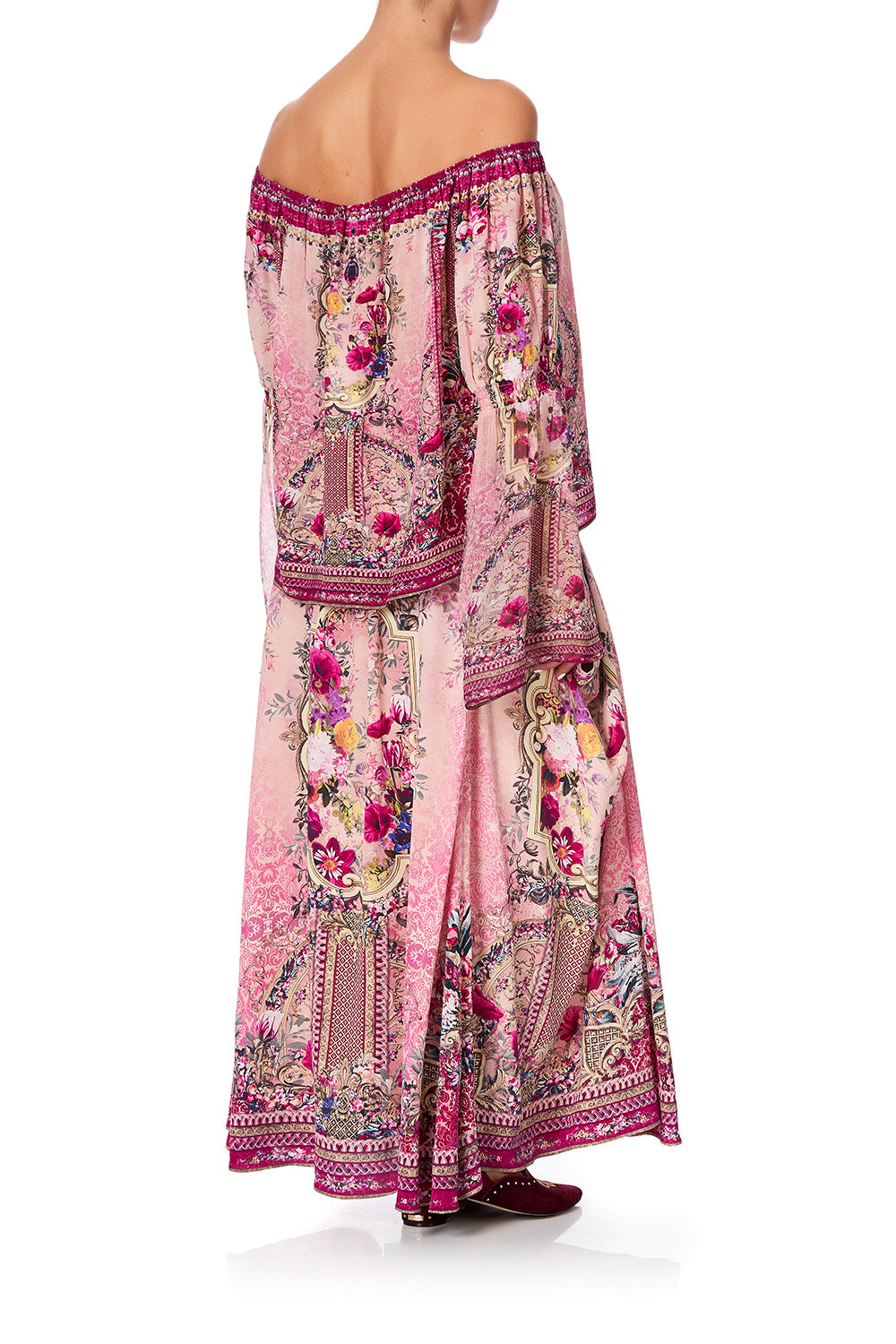 DROP SHOULDER BELL SLEEVE TOP LA BELLE