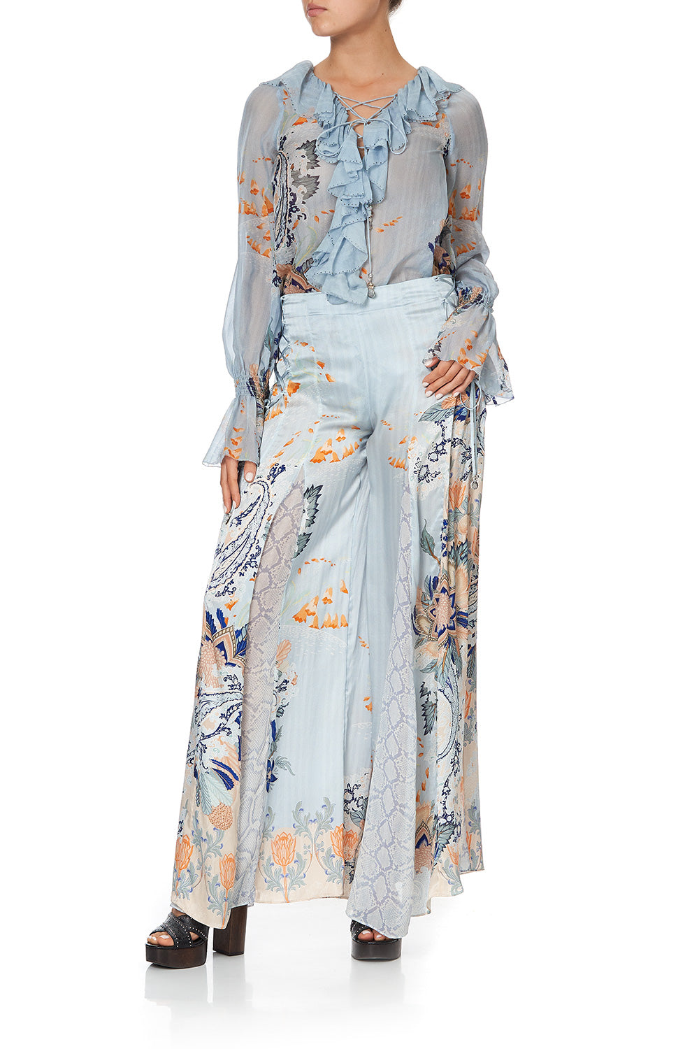 FLARES WITH LACE UP SIDE FRASER FANTASIA