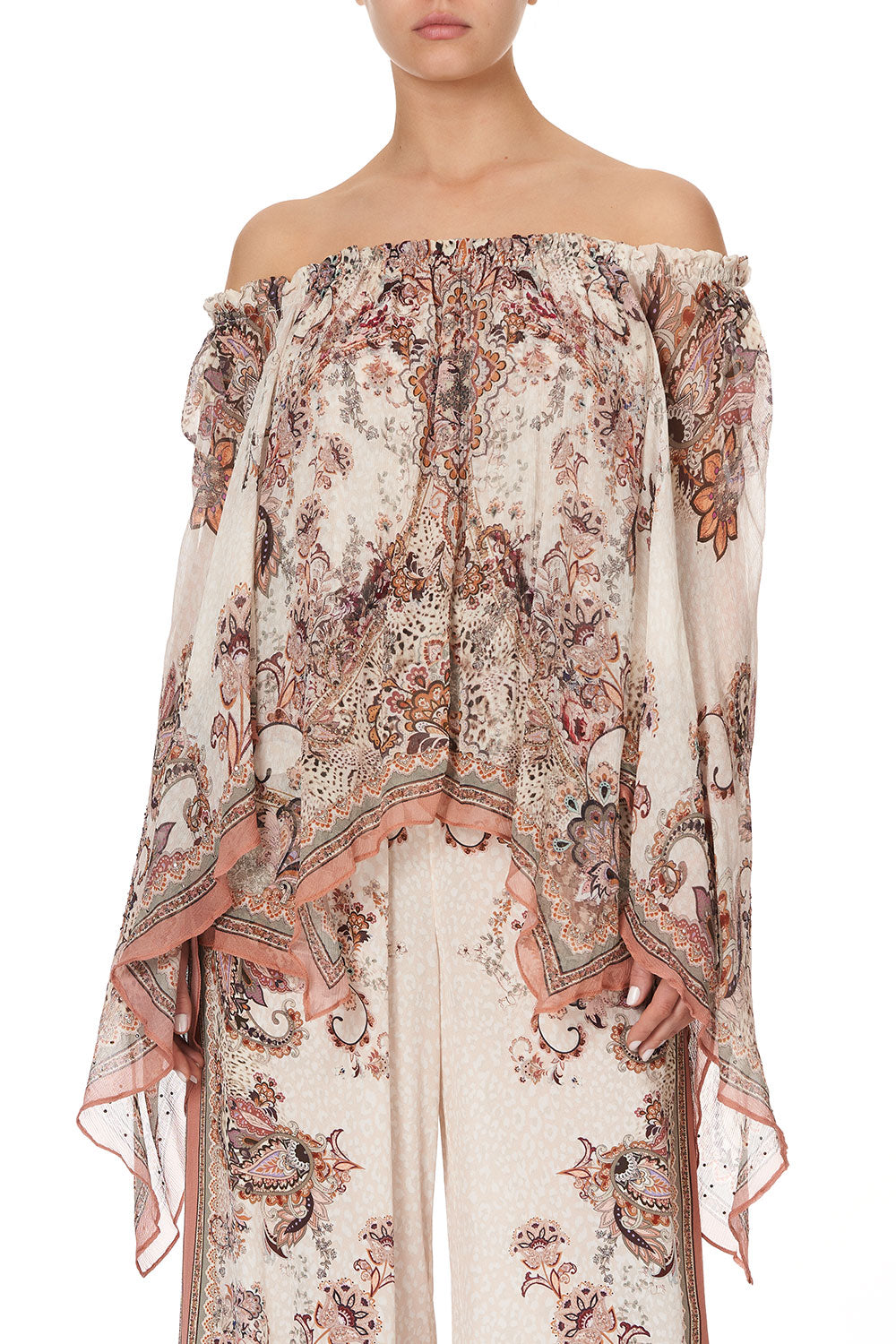 HANDKERCHIEF HEM BLOUSE TALES OF TALITHA