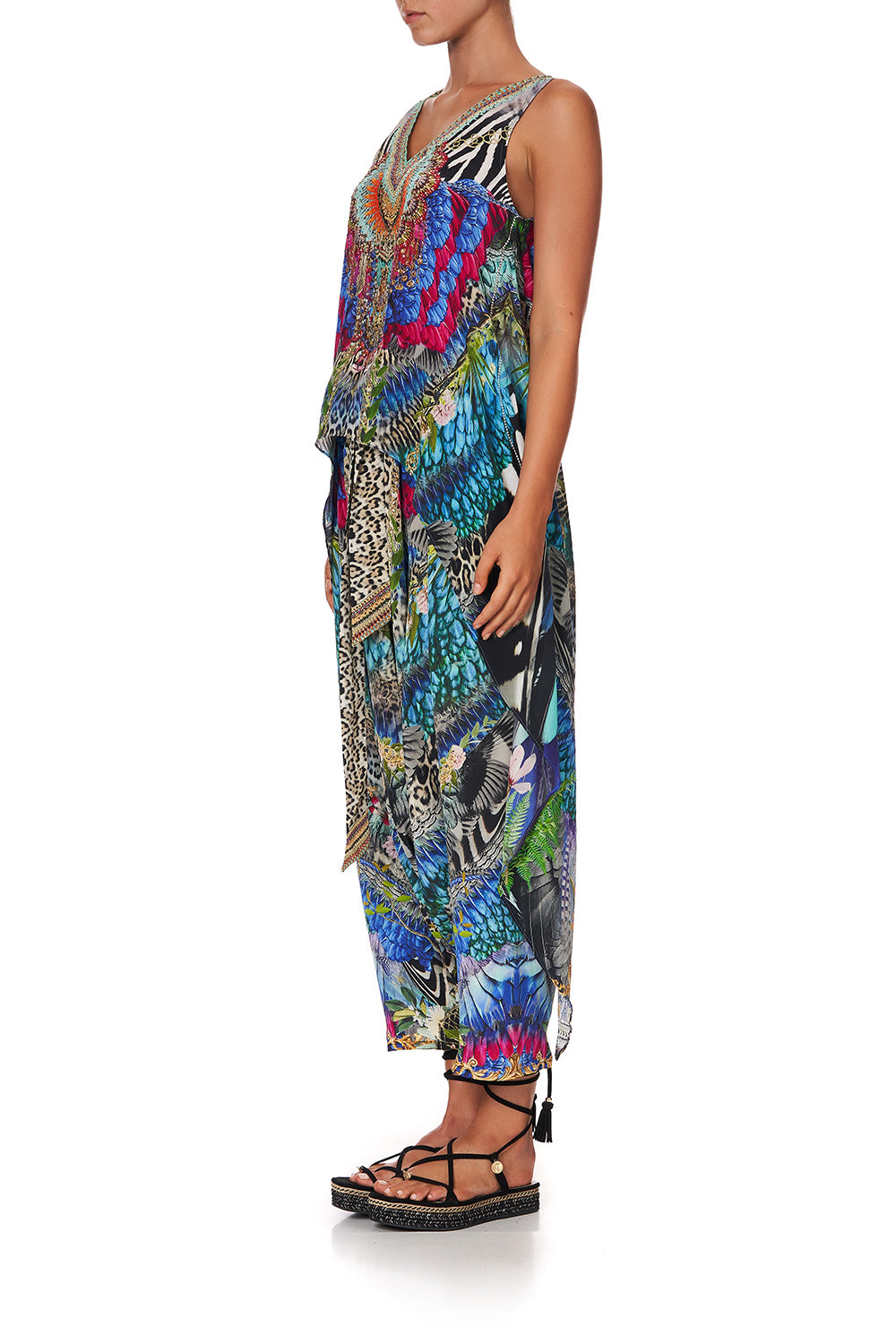 HIGH LOW CROSS OVERLAY TOP CAFE NAIROBI