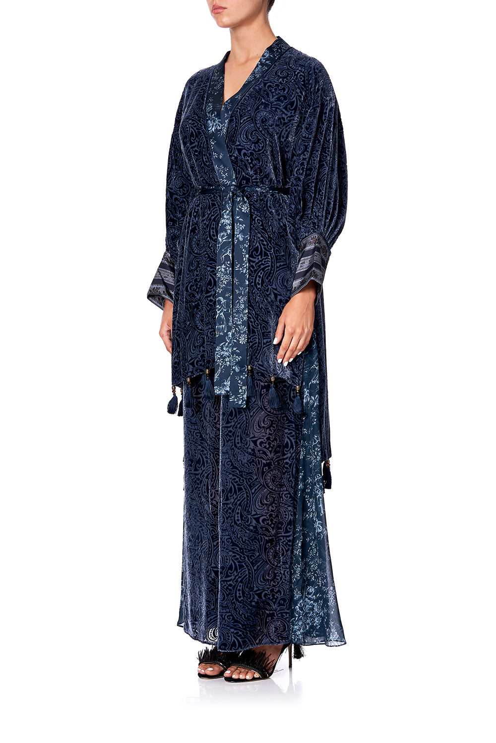 HIGH LOW HEM LAYER WITH CUFF HOTEL BOHEME