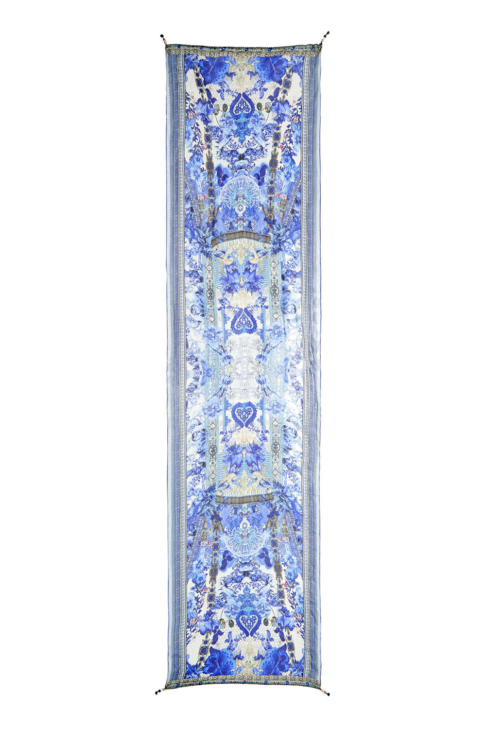 LONG SCARF PAINTED PROVINCIAL