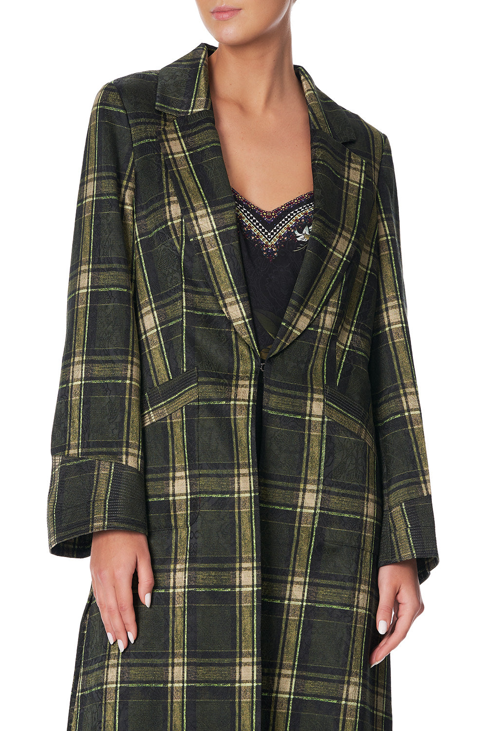 JACKET WITH TOPSTITCHED DETAIL CAMPFIRE STORIES