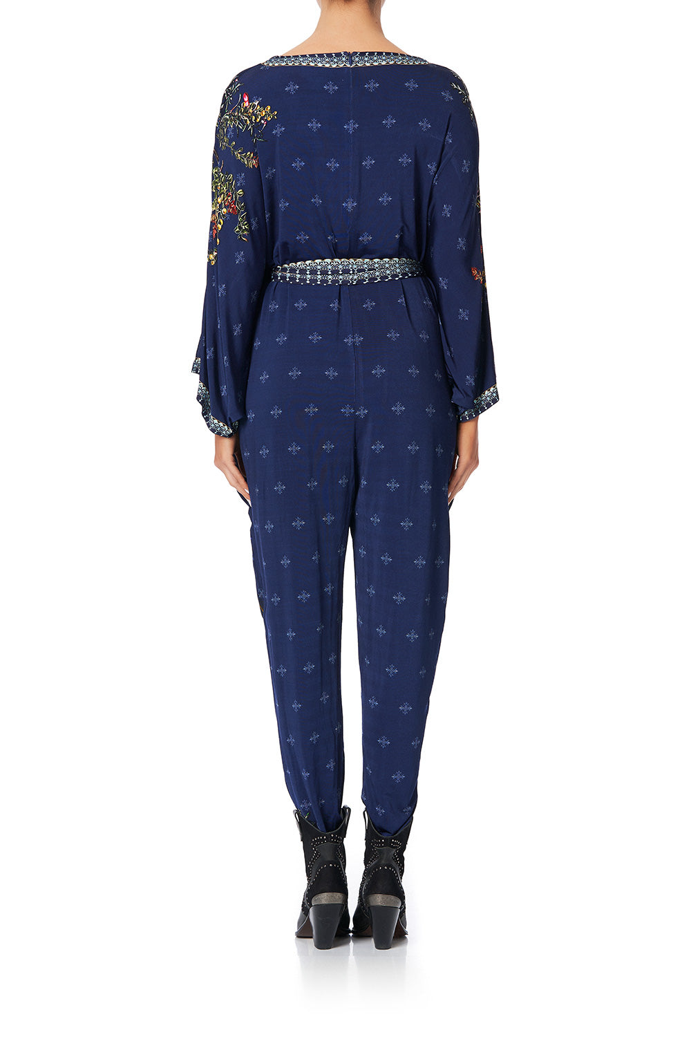 JERSEY BAT SLEEVE JUMPSUIT SOUTHERN TWILIGHT