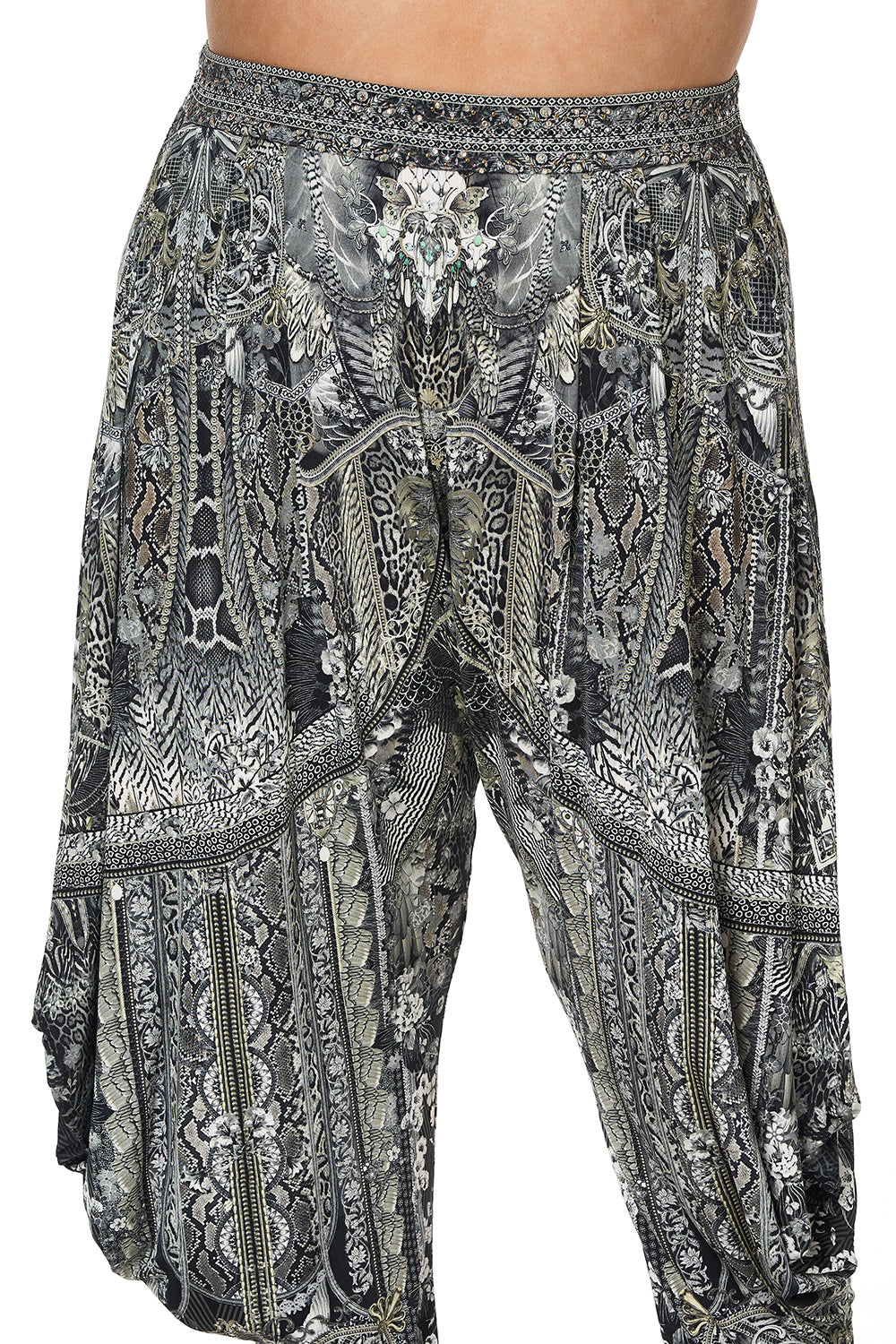 JERSEY DRAPE PANT WITH POCKET ONE TRIBE