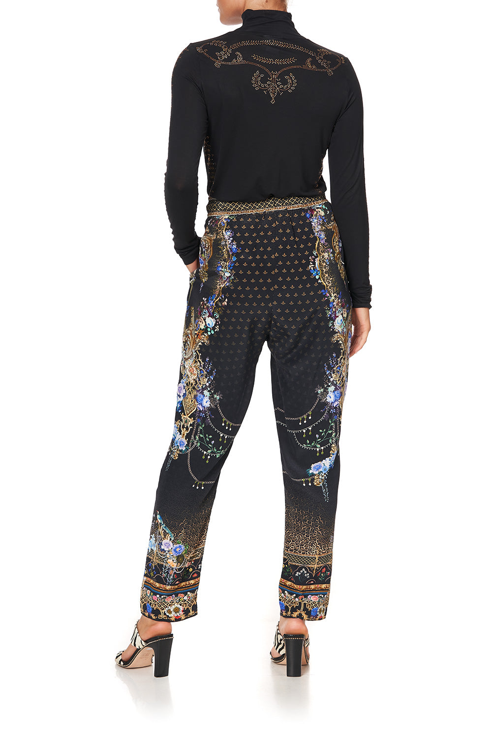 DROP CROTCH SLIM LEG PANT PALACE PLAYHOUSE