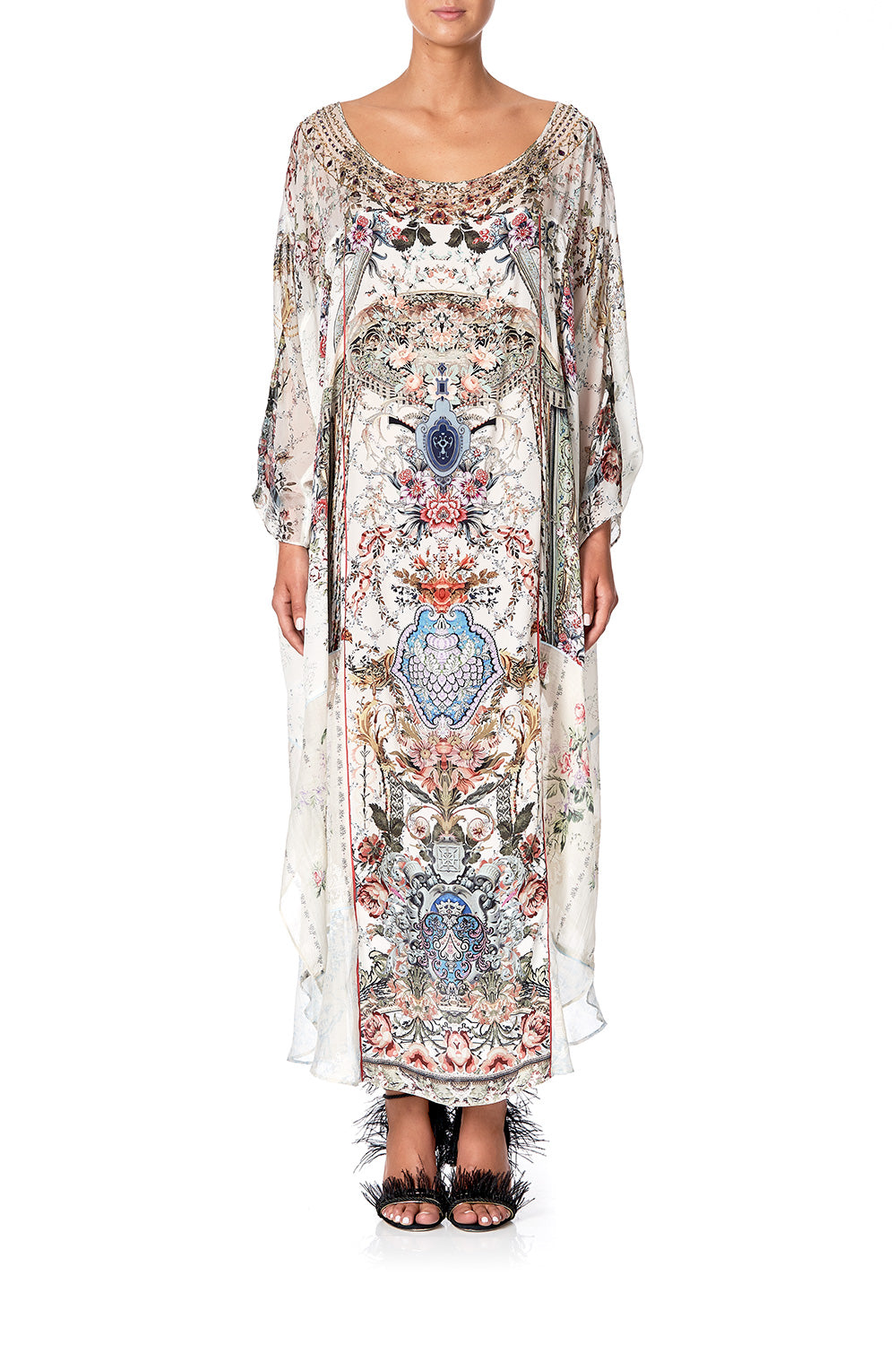 KAFTAN WITH PATCH PANELS SOUTHERN BELLE