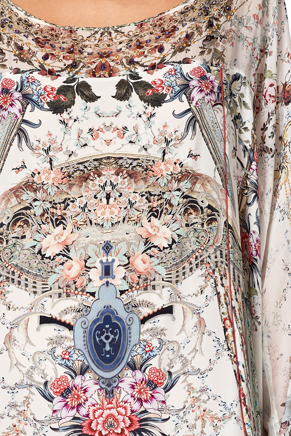 KAFTAN WITH PATCH PANELS SOUTHERN BELLE